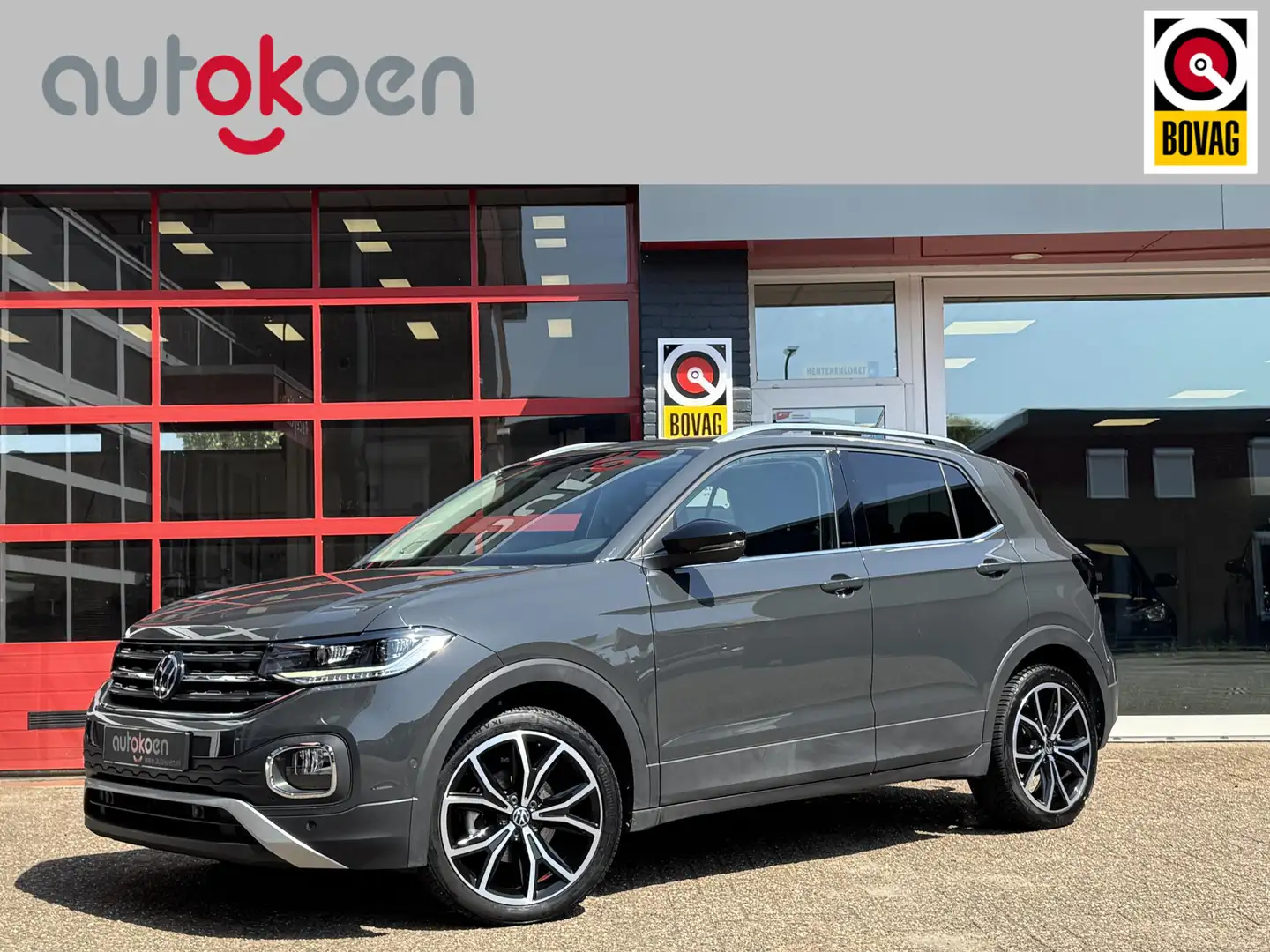 Volkswagen T-Cross 1.5 TSI Style *TREKHAAK/ACC/CAMERA/NAVI* Grijs - 1