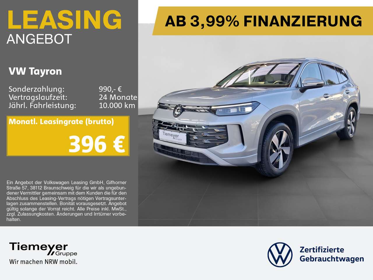 Volkswagen Tayron — Volkswagen Tayron 2.0 TDI ELEGANCE LEDER STHGZ ASSIST HuD