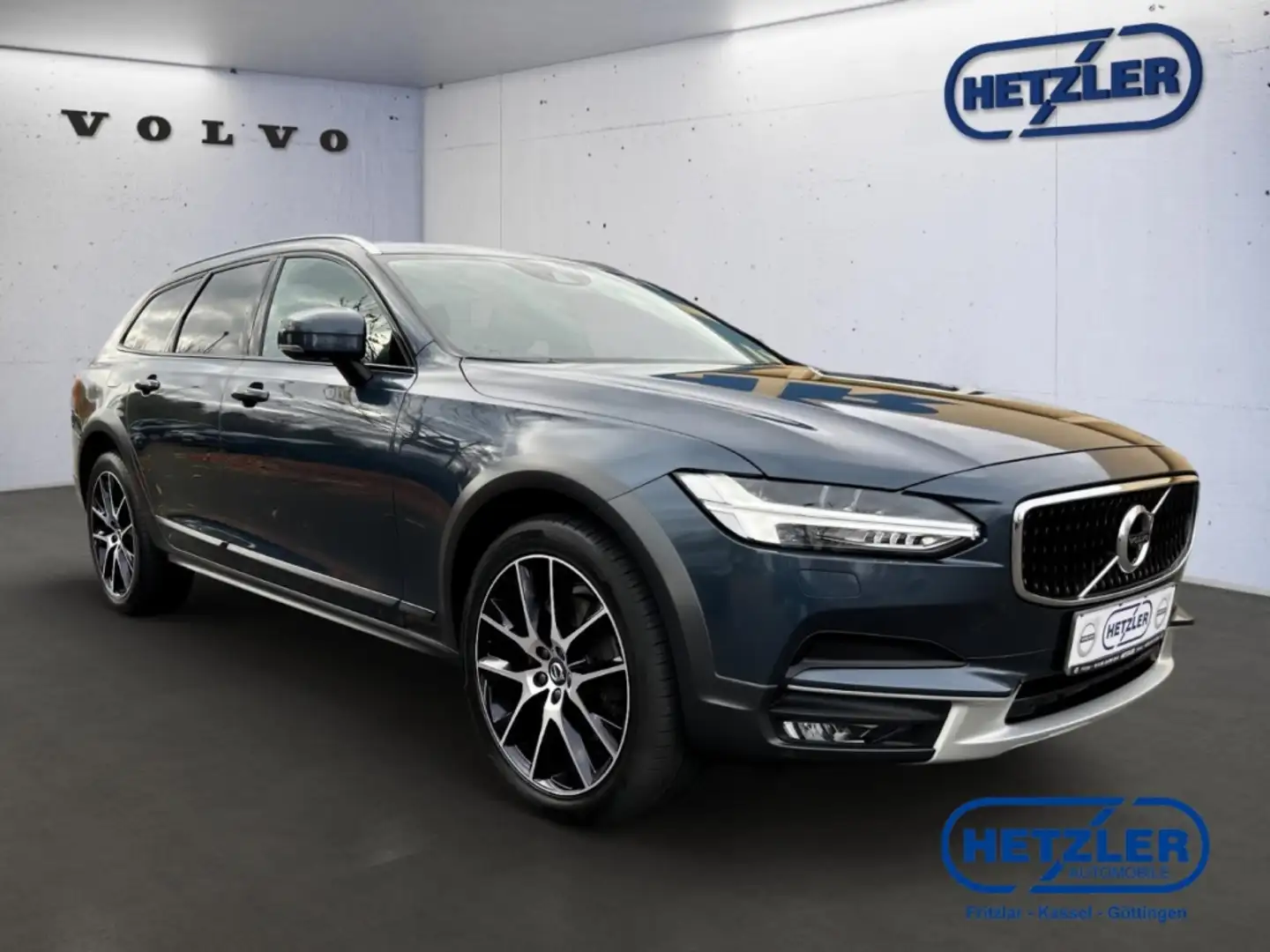 Volvo V90 Cross Country Cross Country Pro AWD AHK StandHZG Navi Leder Digi Bleu - 2