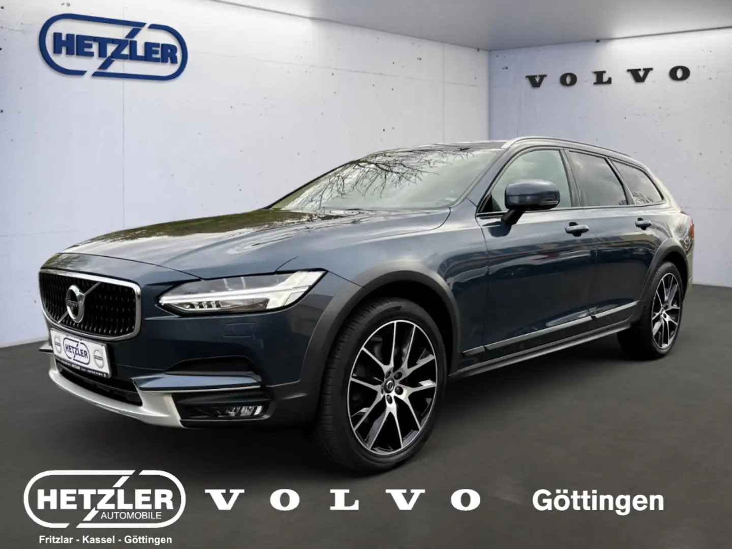 Volvo V90 Cross Country Cross Country Pro AWD AHK StandHZG Navi Leder Digi Bleu - 1