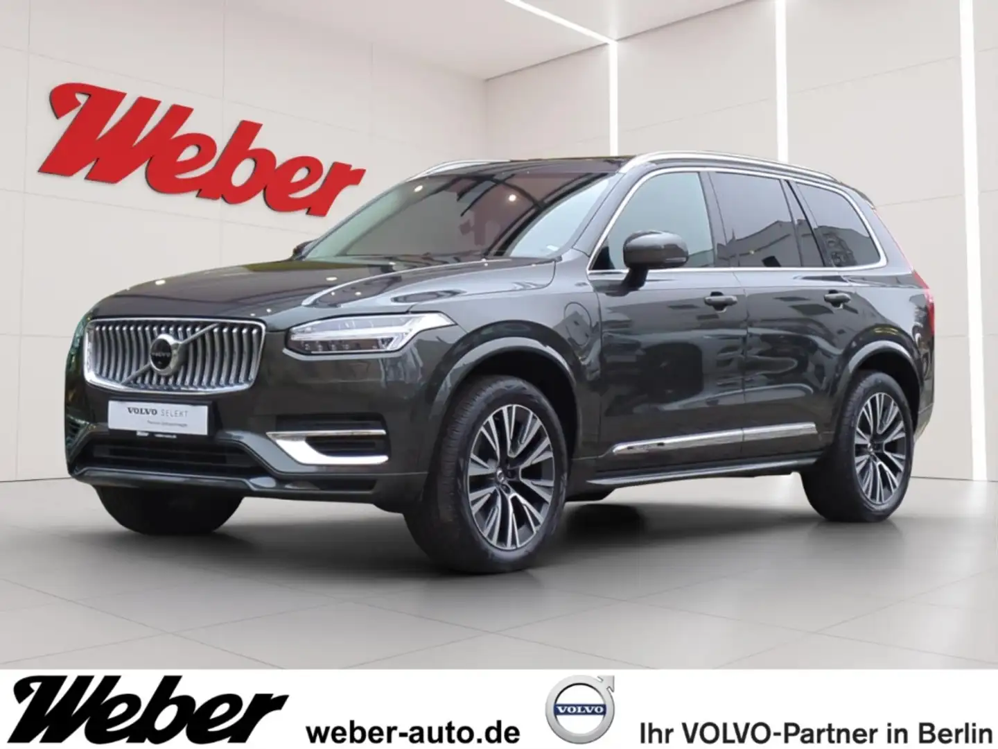 Volvo XC90 T8 Recharge Inscription Expr. *Pano*HUD*AHK*SH*360 Gris - 1