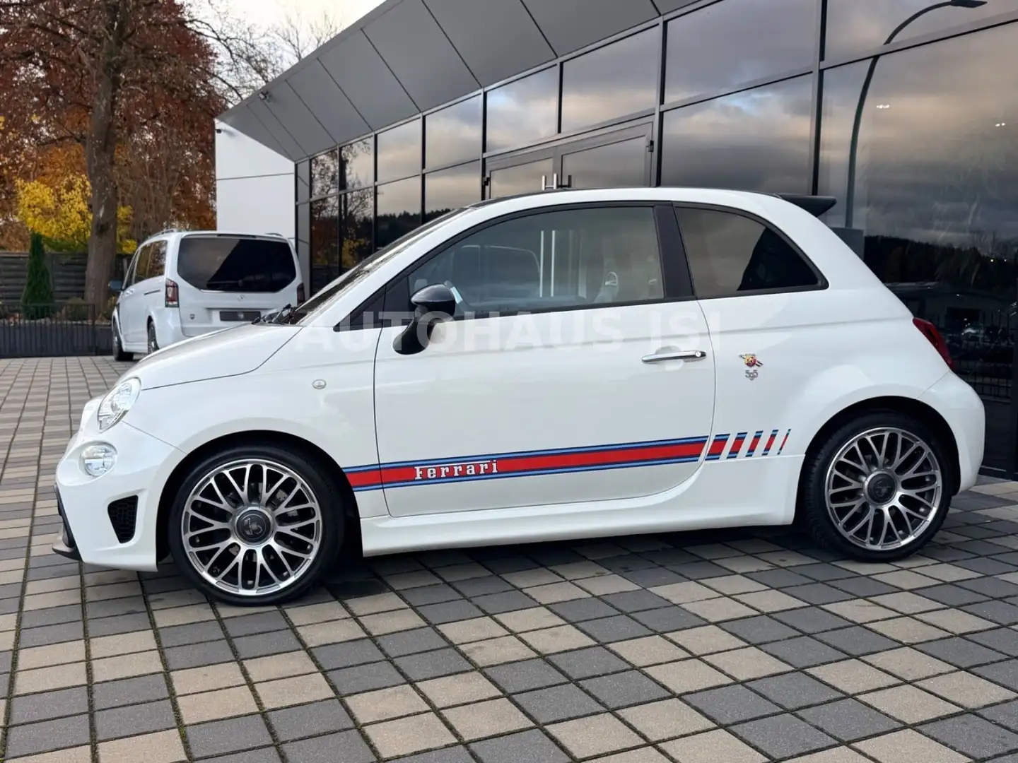 Abarth 595 Turismo Automatik,LEDER,NAVI,XENON,NUR 25TKM Weiß - 2
