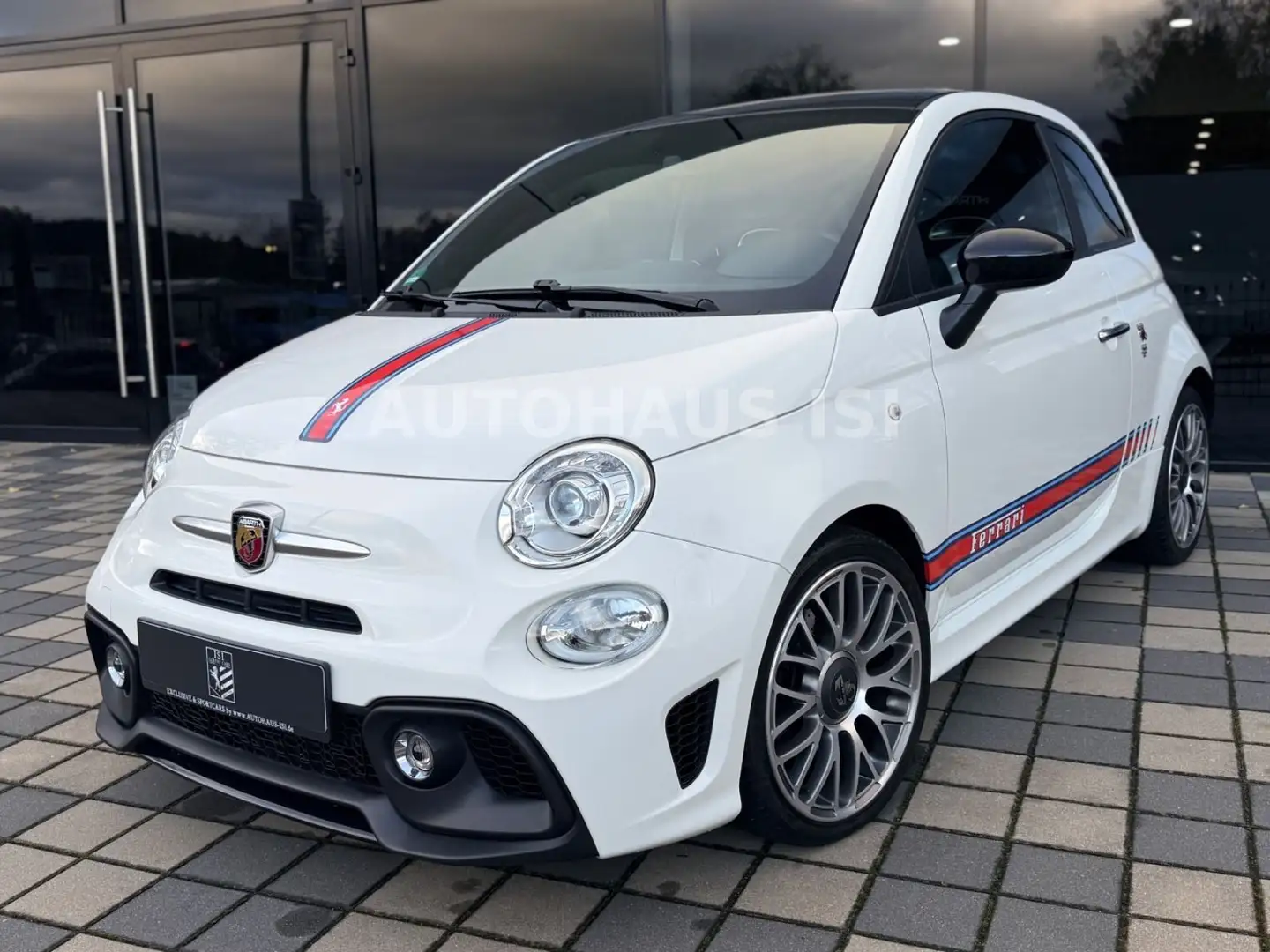 Abarth 595 Turismo Automatik,LEDER,NAVI,XENON,NUR 25TKM Weiß - 1