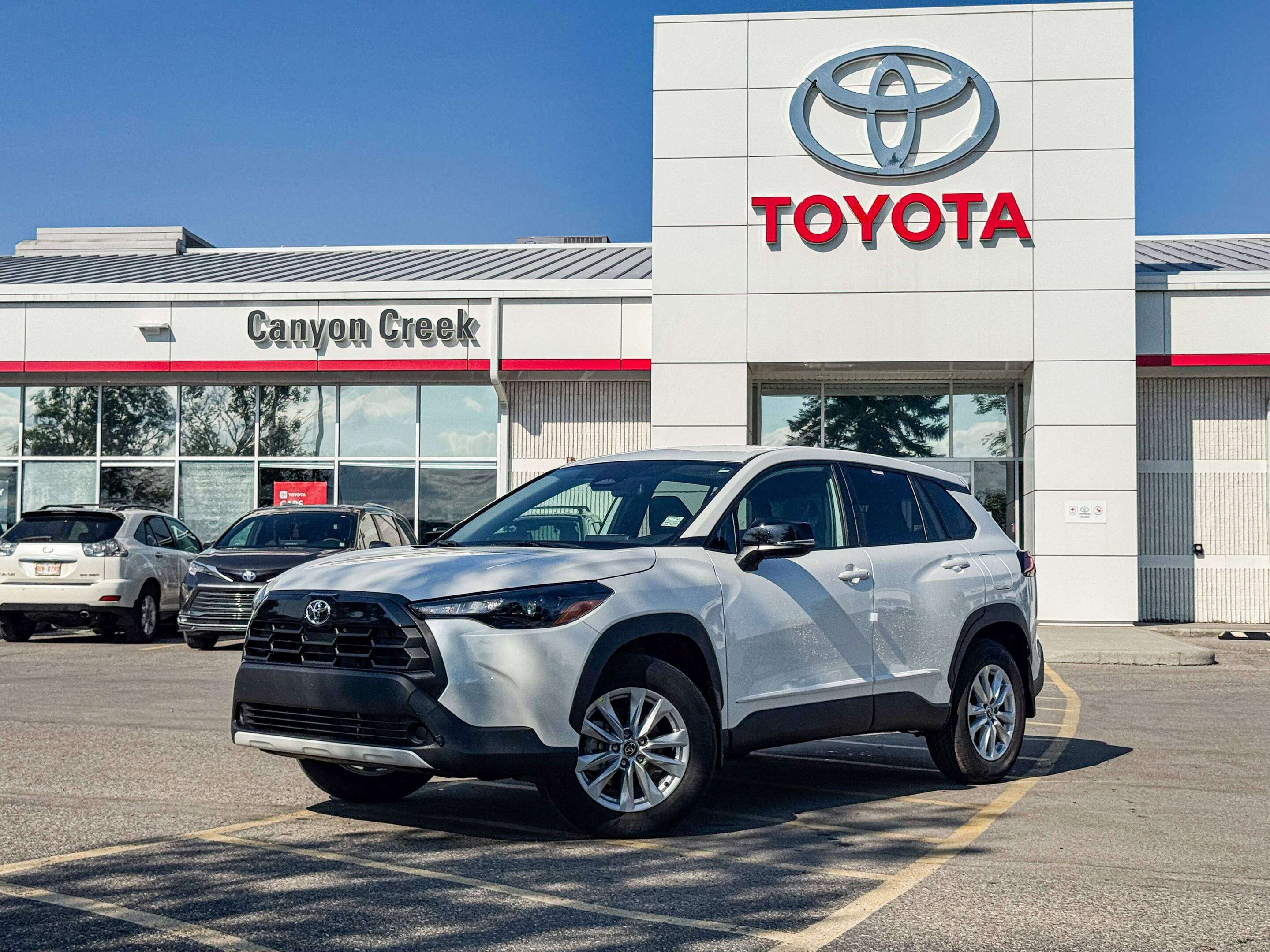 White 2026 Toyota Corolla Cross SUV / Crossover All-Wheel Drive Automatic