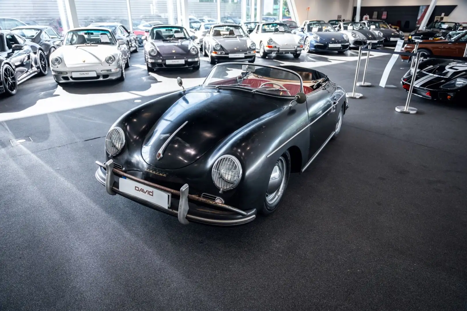 Porsche 356 A Speedster *Erstlack*Original*Historie*4. Hd Schwarz - 1