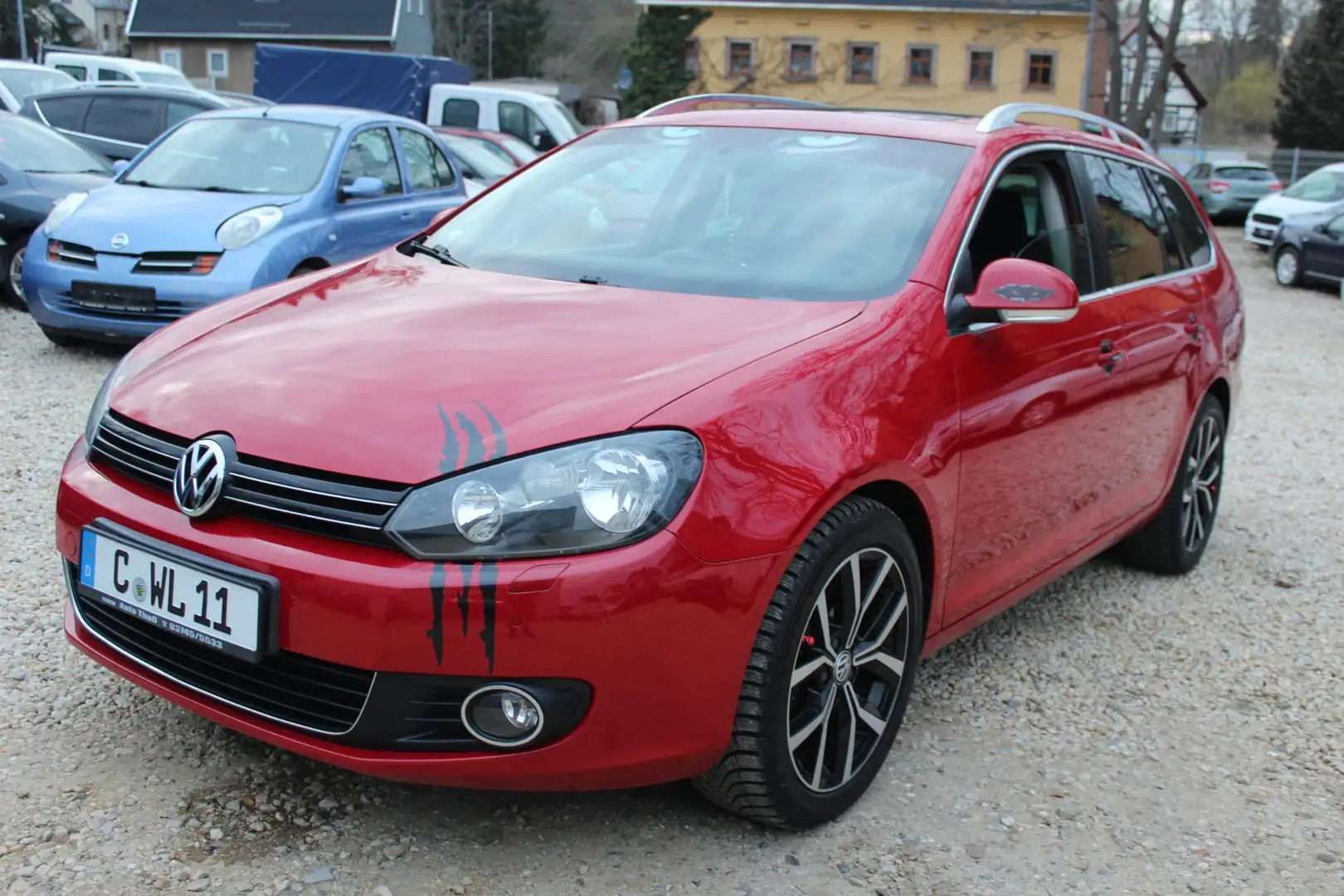 Volkswagen Golf 1.4 TSI Highline Rot - 1