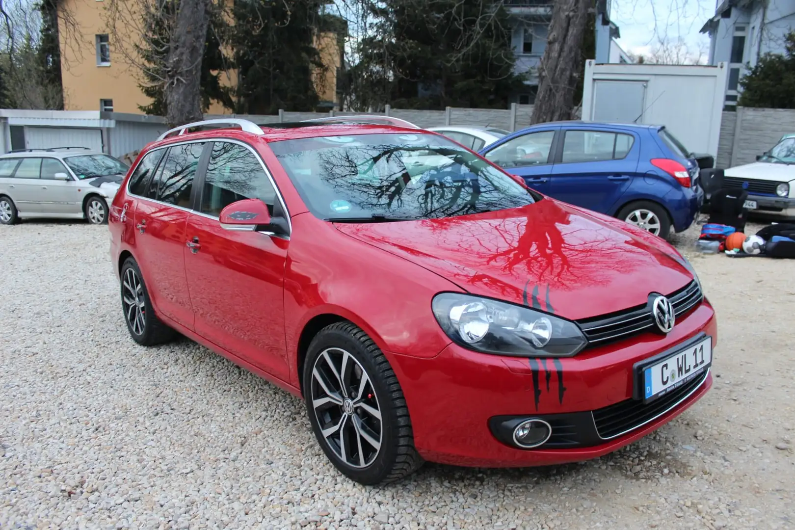 Volkswagen Golf 1.4 TSI Highline Rot - 2