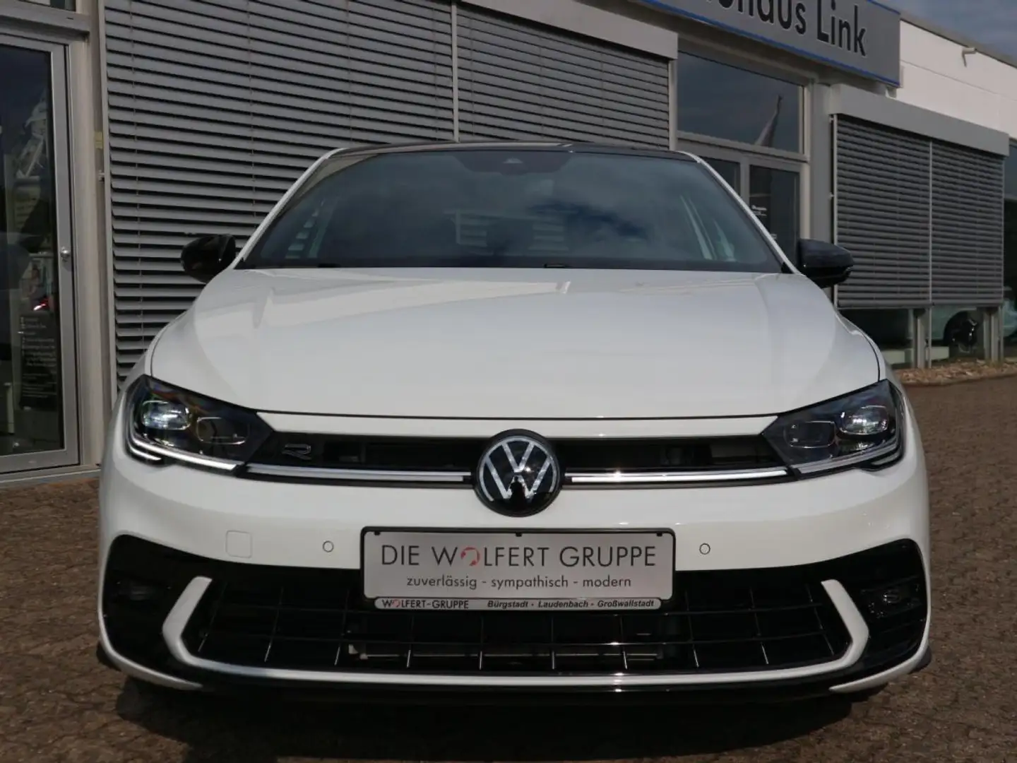 Volkswagen Polo R-Line 1,0 l TSI OPF (95 PS) DSG*WINTERRÄDER*NAVI* Weiß - 2