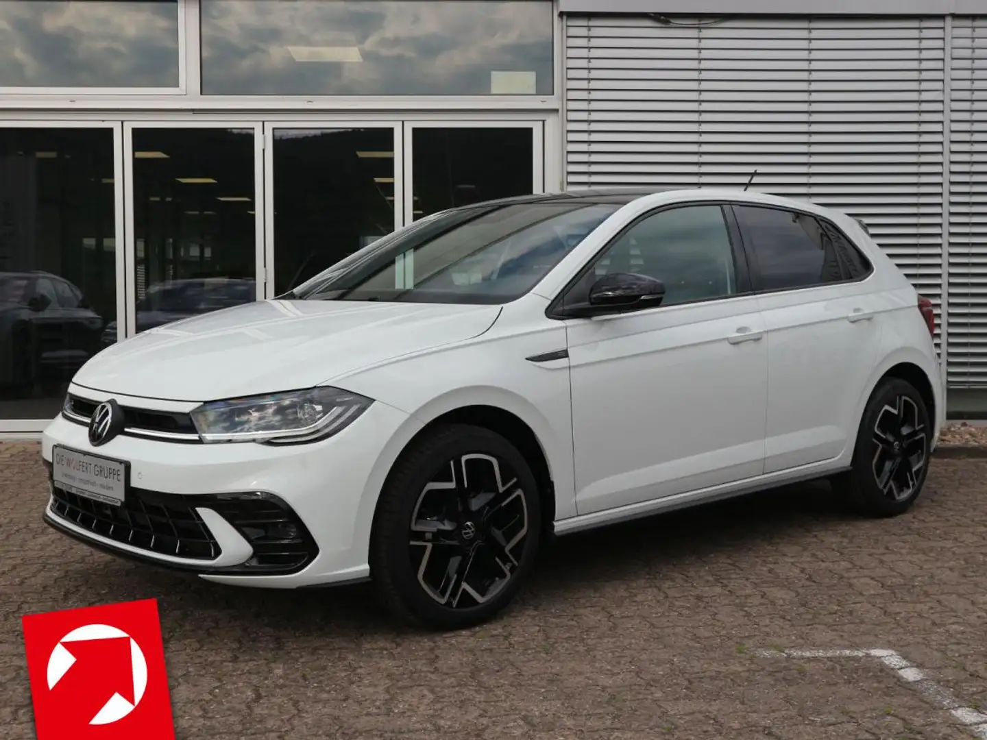 Volkswagen Polo R-Line 1,0 l TSI OPF (95 PS) DSG*WINTERRÄDER*NAVI* Weiß - 1
