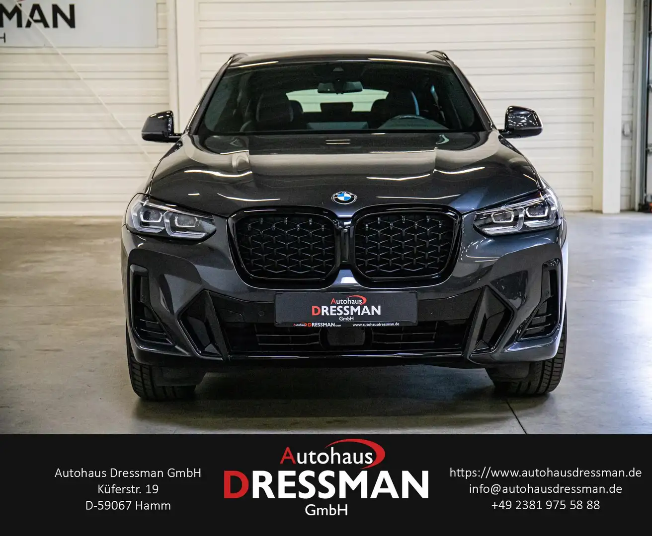 BMW X4 xDrive 30d M Sport LIVECOCKPIT PROF AHK LEDER Gris - 2