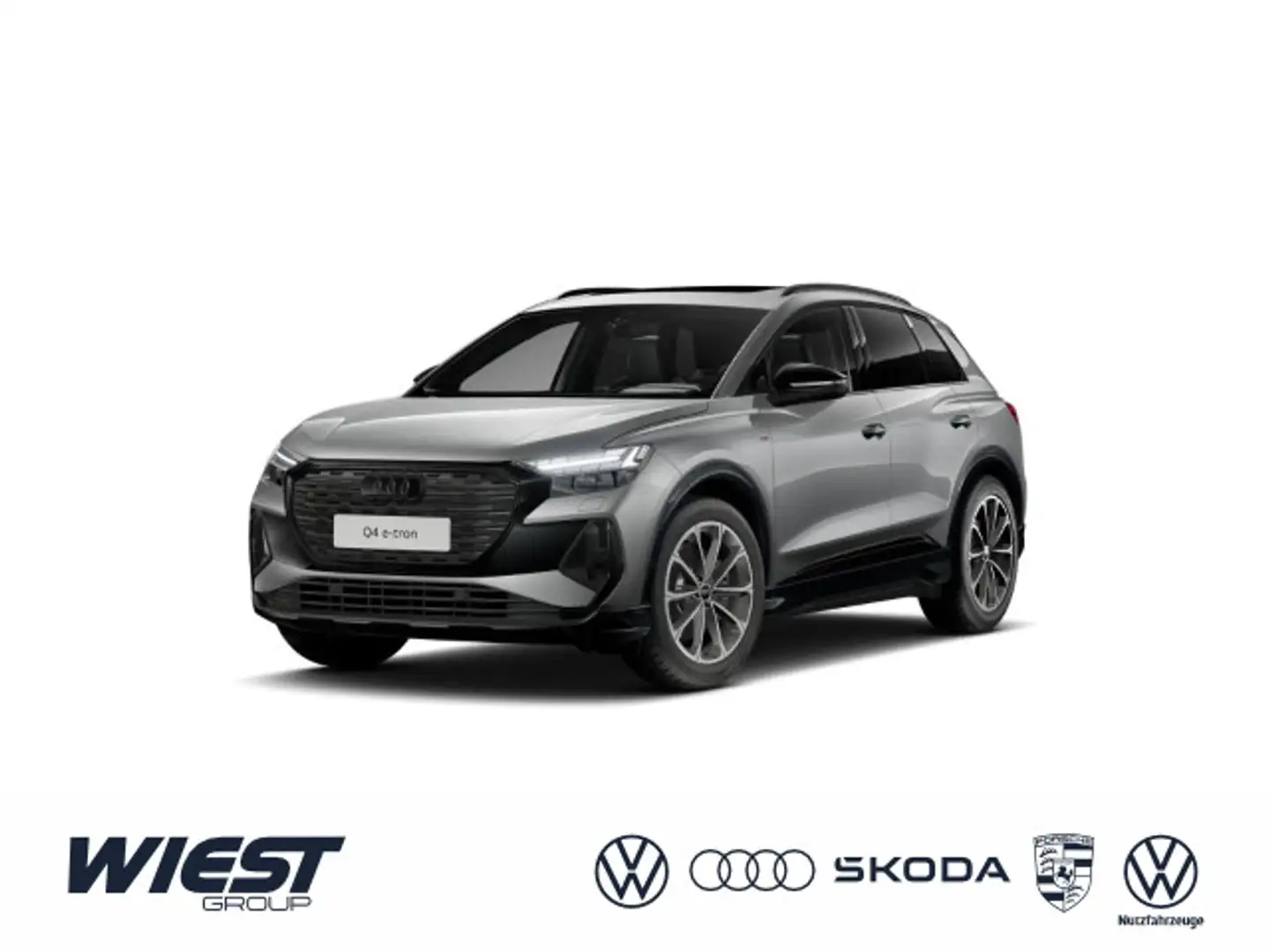Audi Q4 e-tron Q4 45 e-tron Matrix/Pano/AHK/ACC/SONOS/uvm. Grau - 1