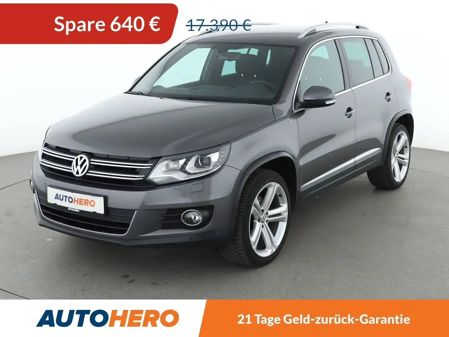 Volkswagen Tiguan 1.4 TSI Lounge Sport & Style BMT Aut.*NAVI*XENON* Сірий - 1