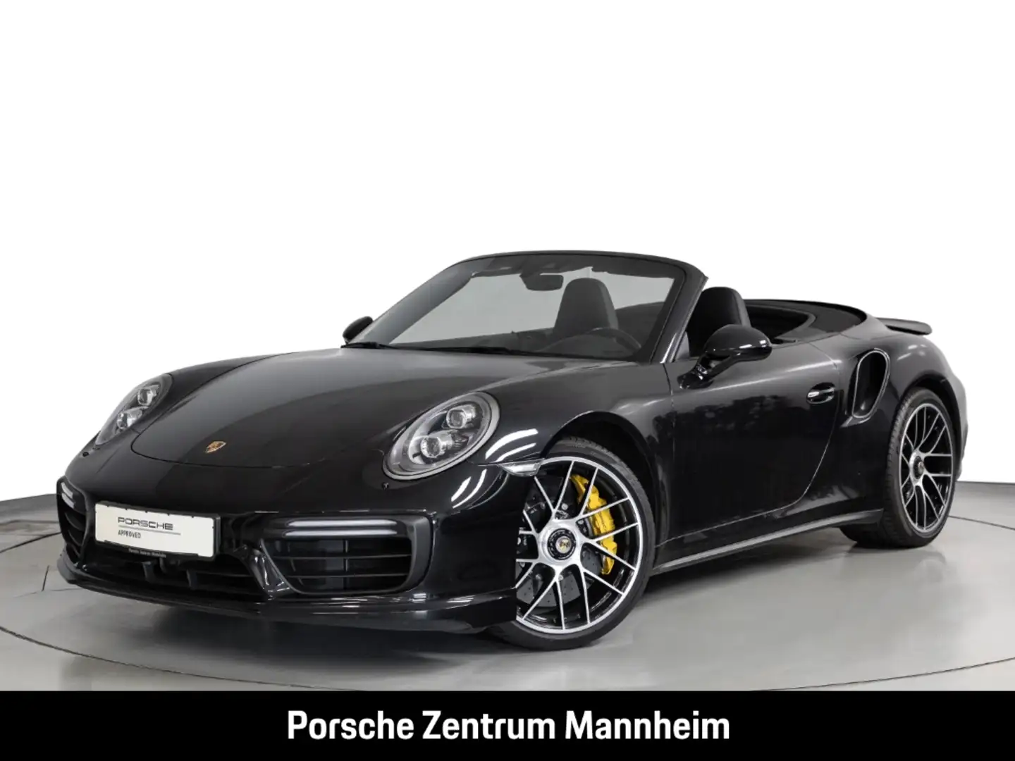 Porsche 991 -2 911 Turbo S Cabrio Burmester ACC Lift Sitzbelüf Schwarz - 1