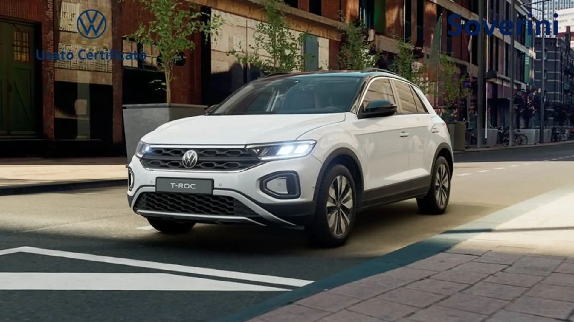 Volkswagen T-Roc 1.0 TSI Edition Plus Blanc - 1