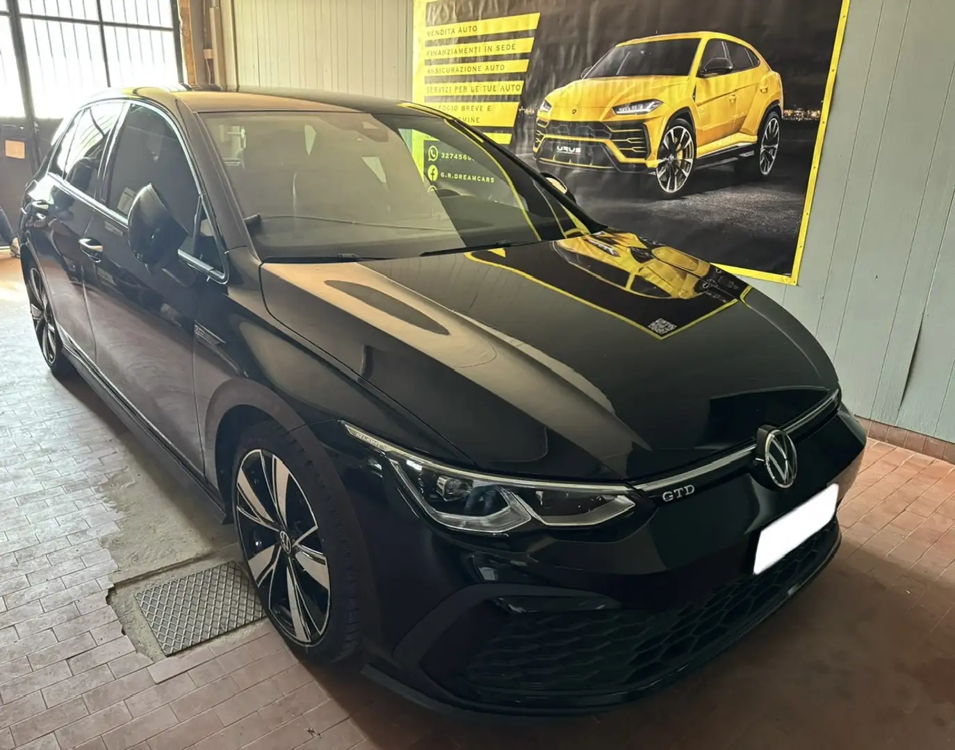 Volkswagen Golf GTD Golf 2.0 tdi GTD 200cv dsg Noir - 1