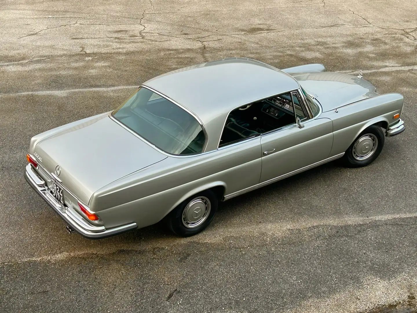 Mercedes-Benz 280 SE COUPE’ calandra bassa Argento - 2