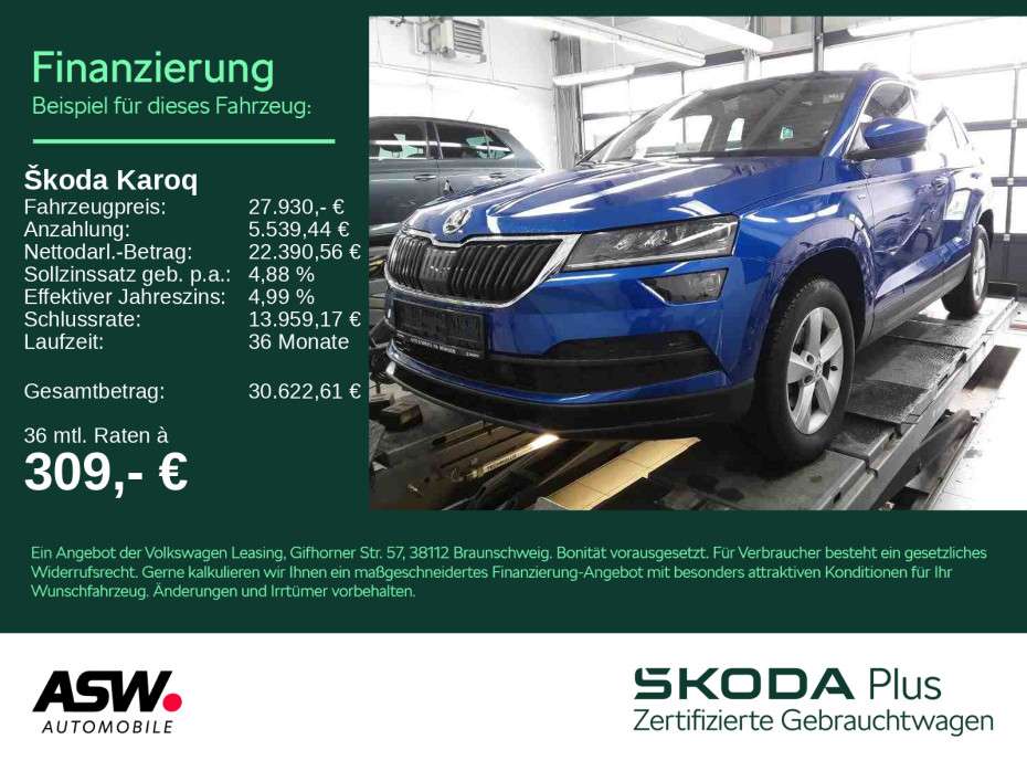Second hand Škoda Karoq 1.5
