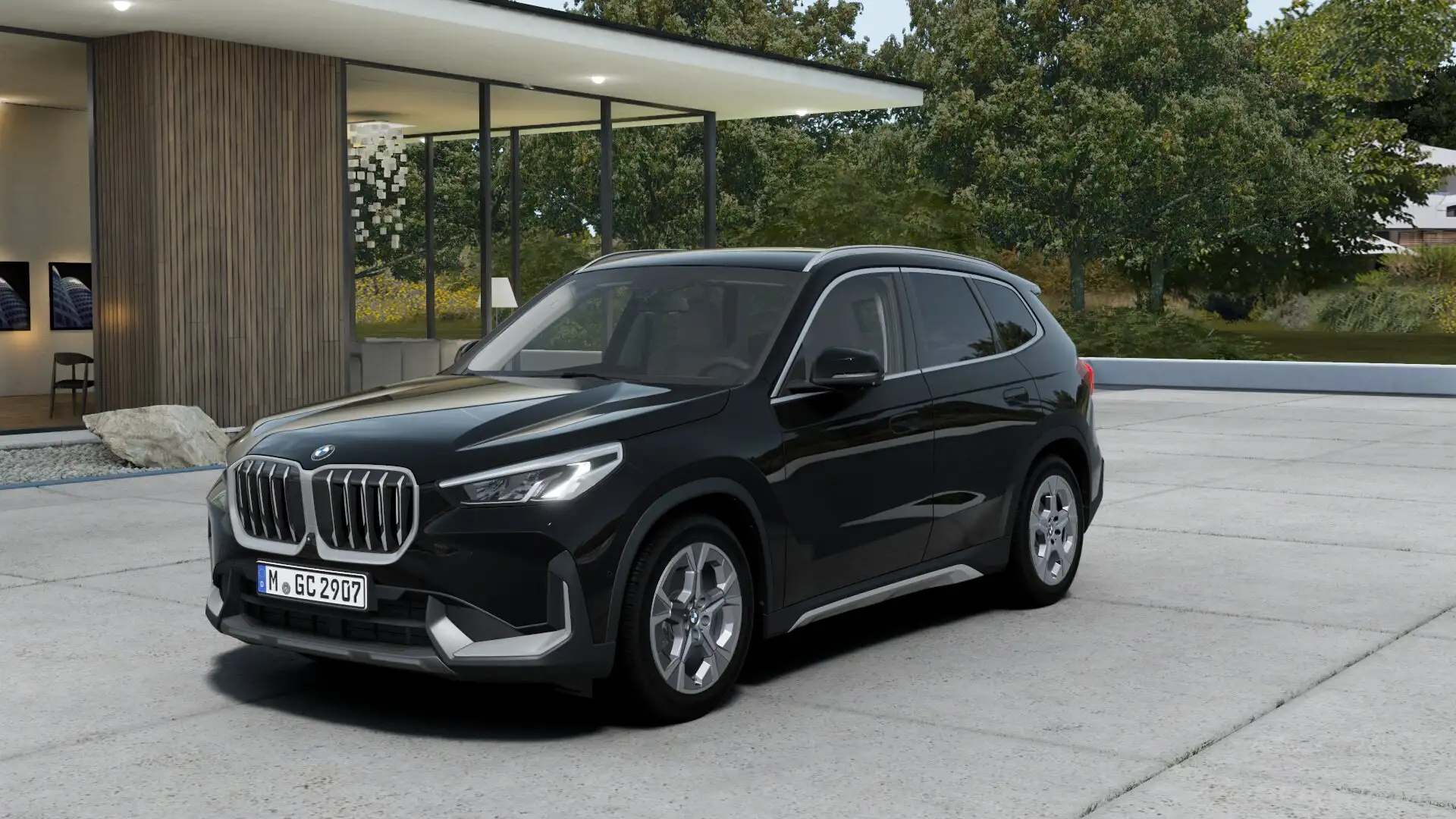 BMW X1 X1 sDrive 18i xLine Nero - 1