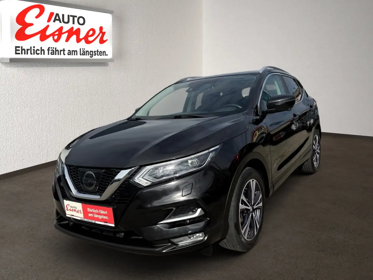 Nissan Qashqai 1.2 DIG-T N-Connecta 2xKlima Facelift LM Schwarz - 2