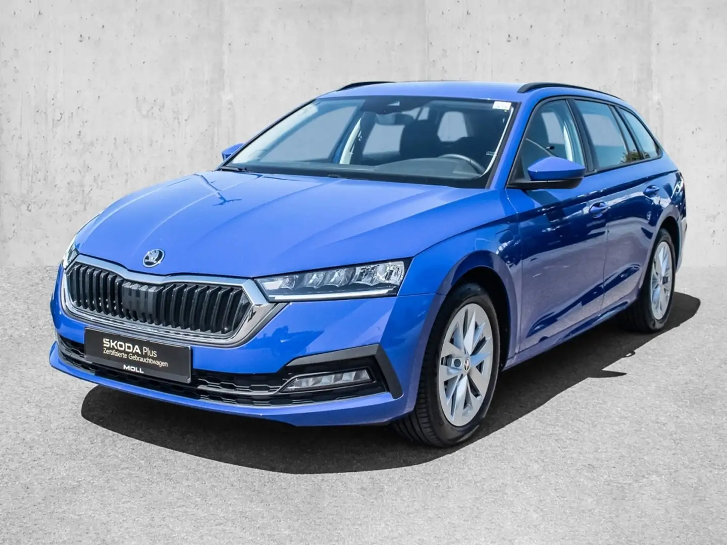 Skoda Octavia Combi 1.4 eTSI DSG Ambition LED FLA Niebieski - 2