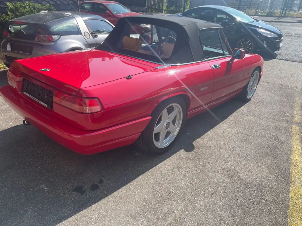 Alfa romeo Spider 1Hd Kilometerstand original, foto 7