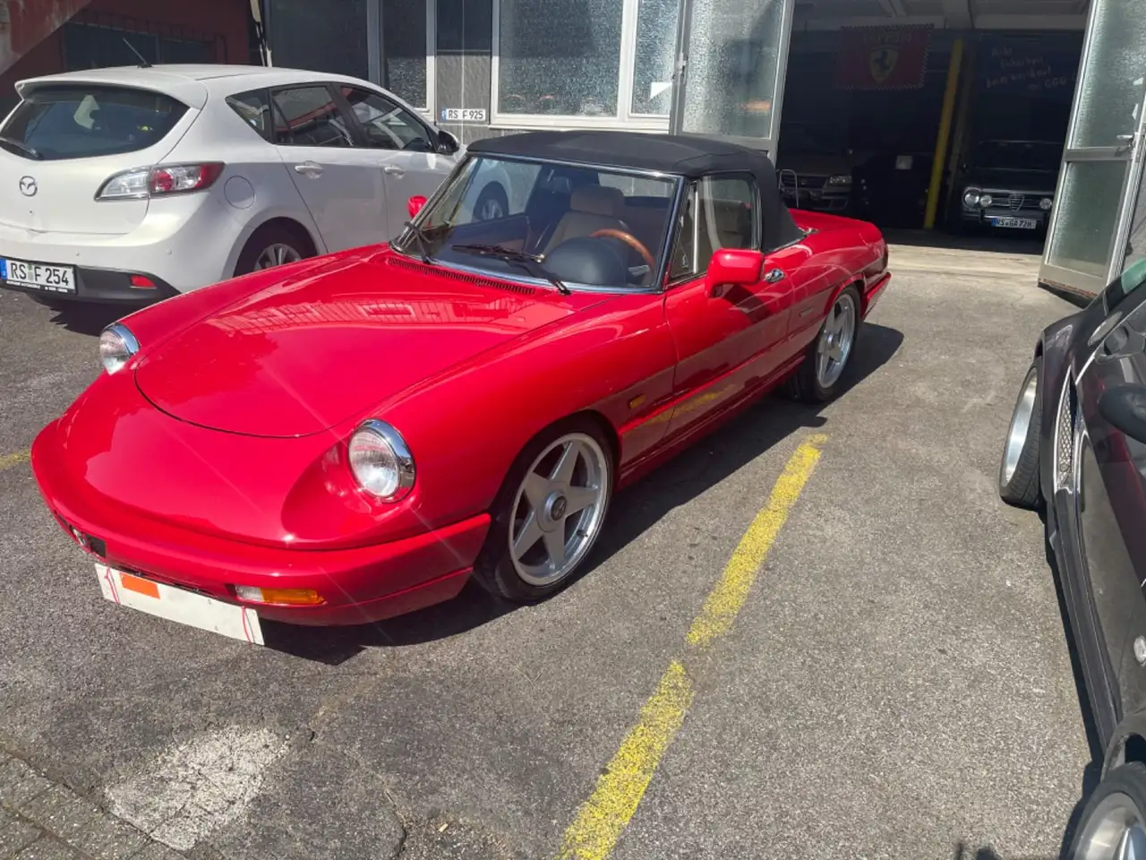 Alfa romeo Spider 1Hd Kilometerstand original, foto 3