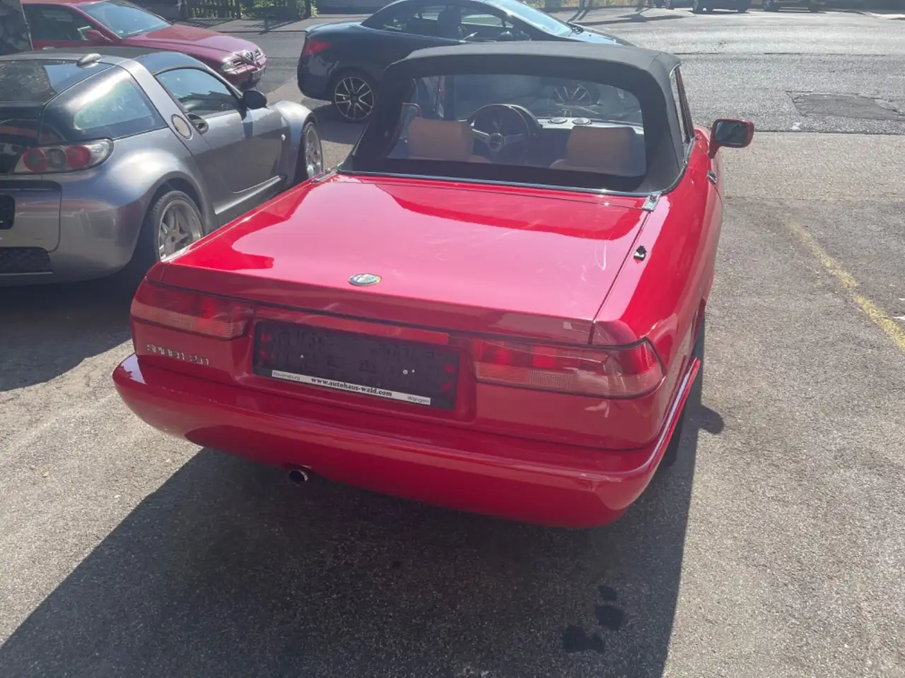 Alfa romeo Spider 1Hd Kilometerstand original, foto 8