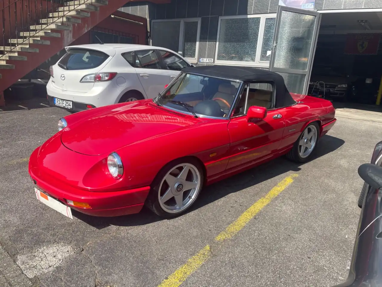 Alfa romeo Spider 1Hd Kilometerstand original, foto 1