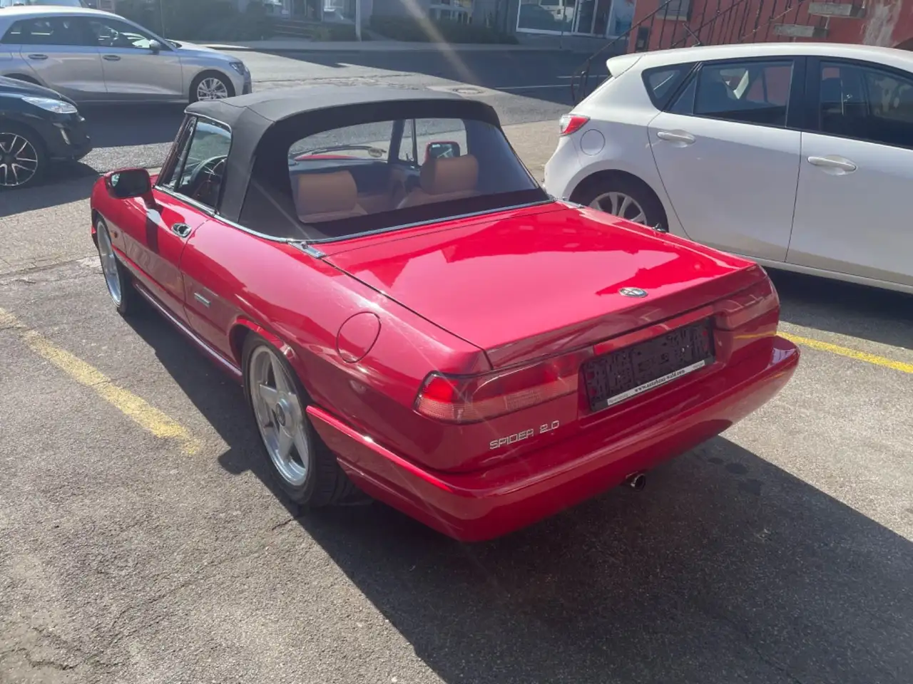 Alfa romeo Spider 1Hd Kilometerstand original, foto 9