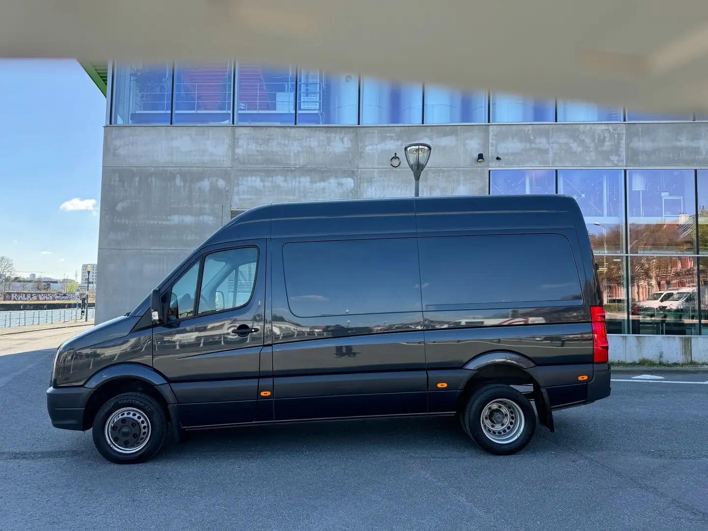 Volkswagen Crafter 2.0Bi-TDi PERMIS B AIRCO CAMÉRA 6 ROUES !! EURO5B Zwart - 1