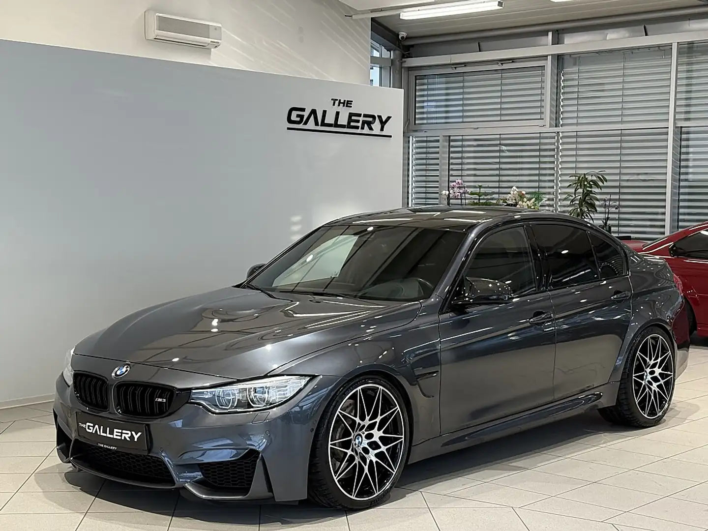 BMW M3 F80 Competition*Head-Up*Vollleder*Memory*360° Grau - 1
