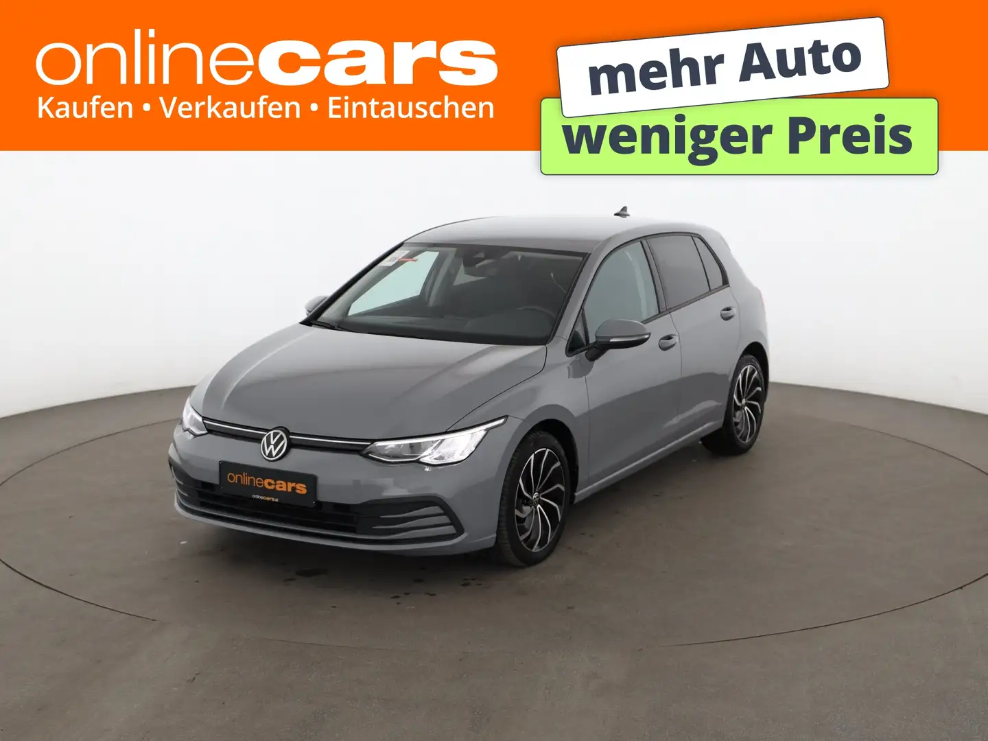 Volkswagen Golf VIII 1.5 eTSI Life Aut LED RADAR NAVI ASSIST Grau - 1