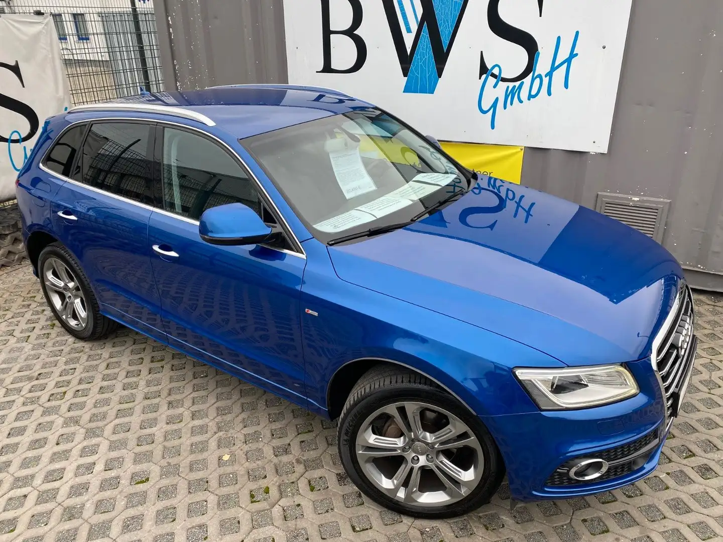 Audi Q5 2.0 TDI  quattro S-Line Extr/Bi-Xen./Navi*ACC Blau - 2
