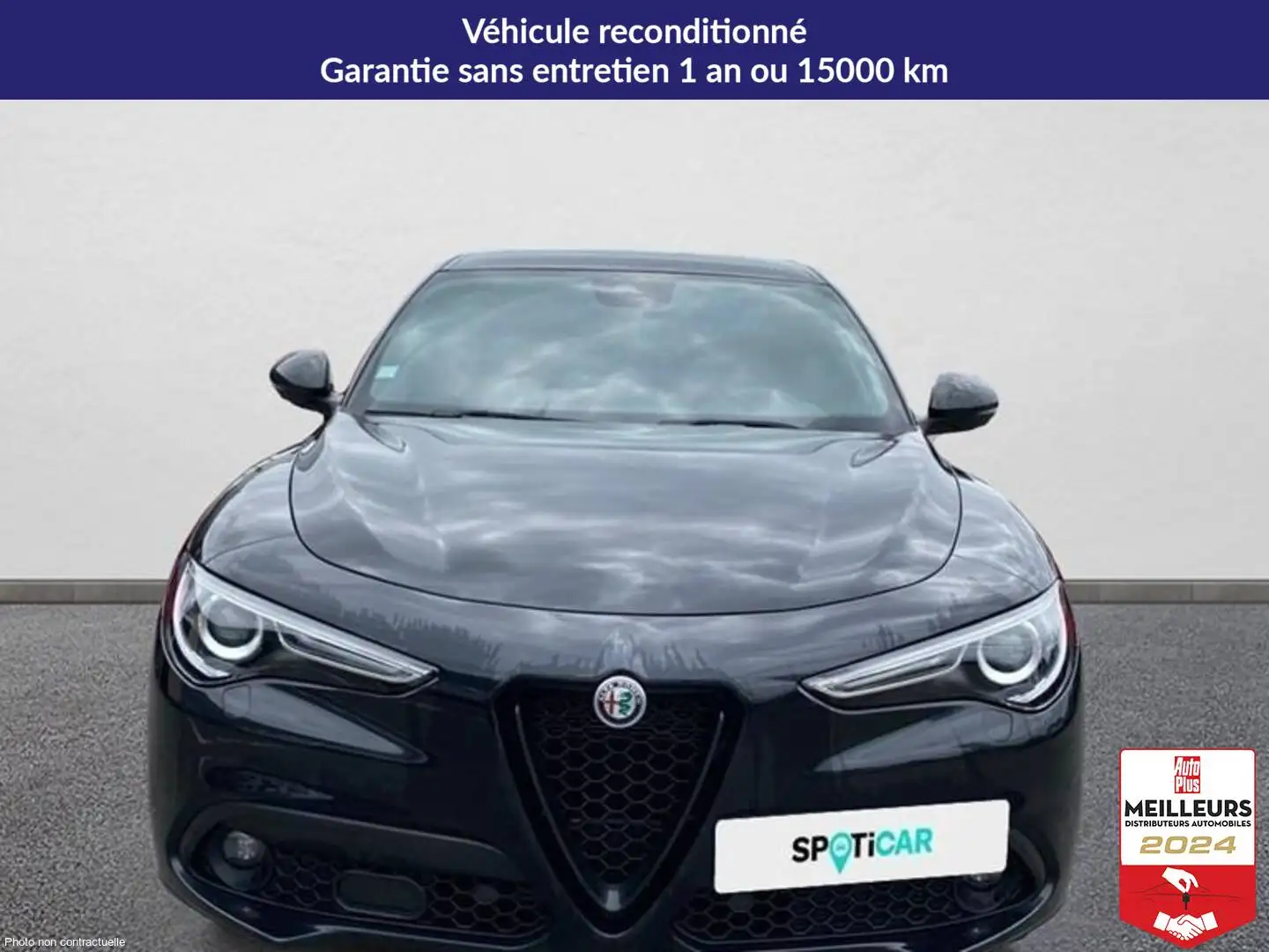 Alfa Romeo Stelvio 2.2 190 ch q4 at8 sprint Noir - 2