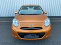 Nissan Micra Acenta aus Erstbesitz Navi Bluetooth Klima Orange - thumbnail 2