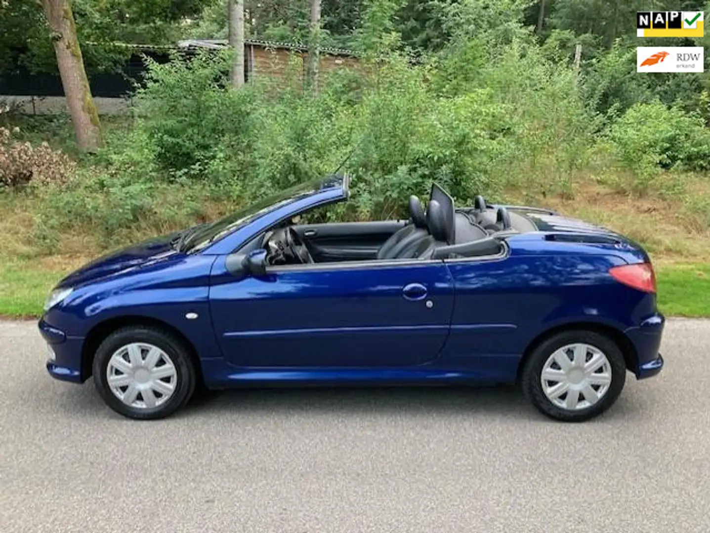 Peugeot 206 CC 1.6-16V Automaat Airco Blauw - 1