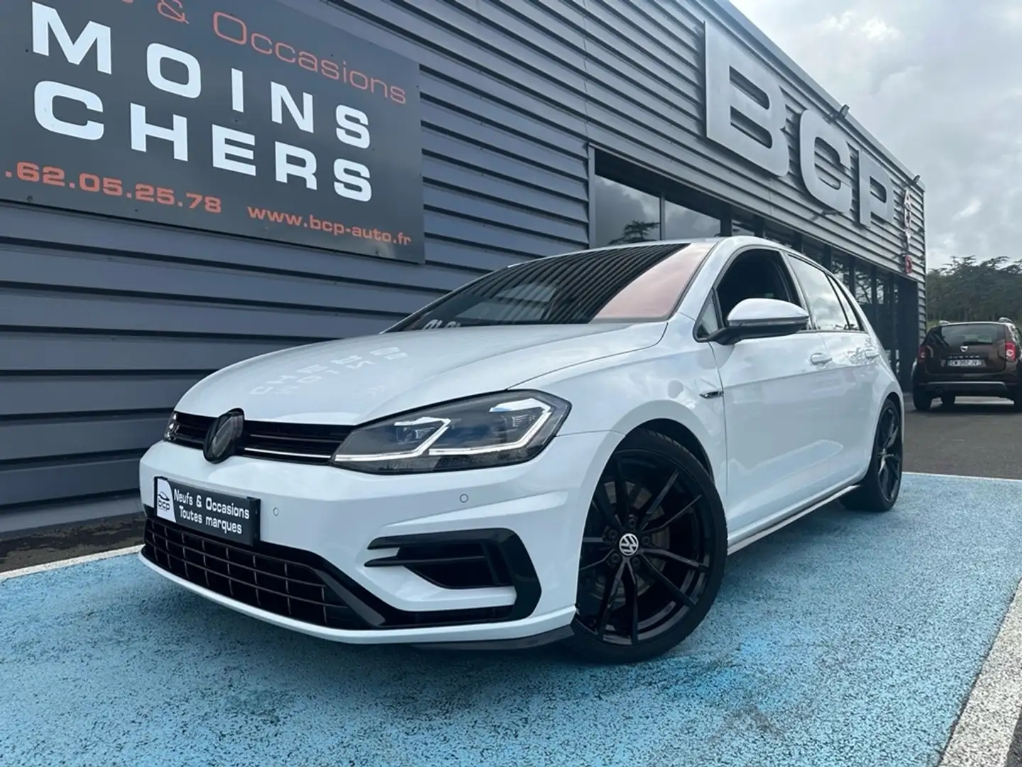 Volkswagen Golf 2.0 TSI 300CH R 4MOTION DSG7 EURO6D-T 5P Weiß - 1