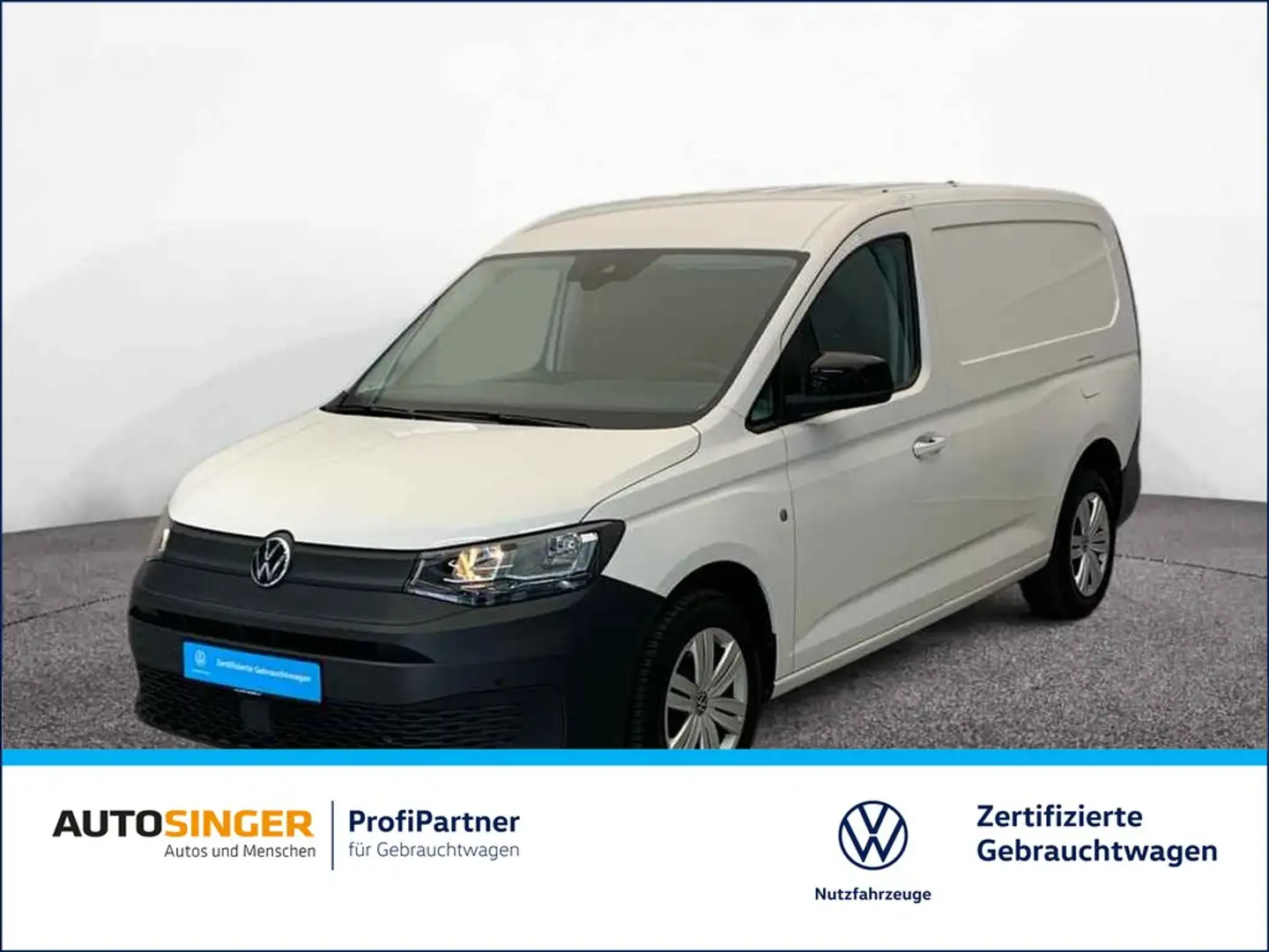 Volkswagen Caddy Maxi Cargo 2,0 TDI DSG *R-CAM*SHZ*GRA*PDC* Weiß - 1