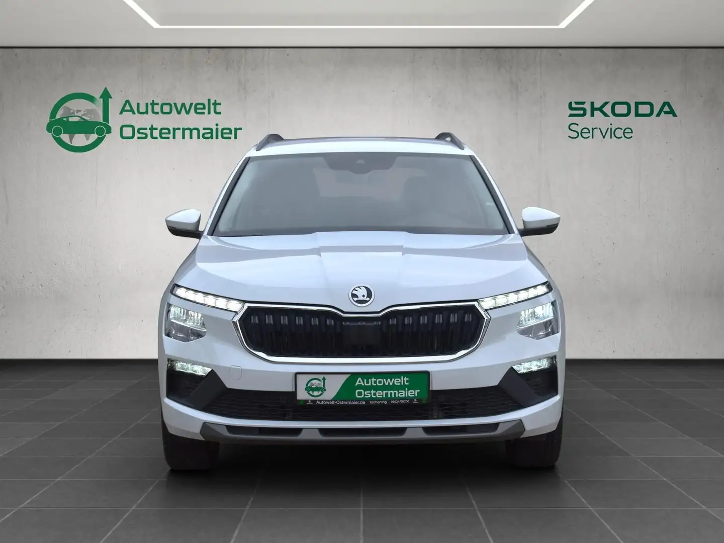Skoda Kamiq 1.5 TSI DSG Selection*Smartlink*ACC*Kamera Weiß - 2