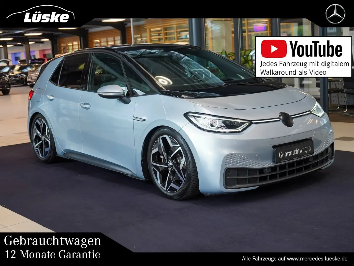 Volkswagen ID.3 ID.3 Pro S Tour IQ Drive MATRIX-LED 82kWh Massag Silber - 1