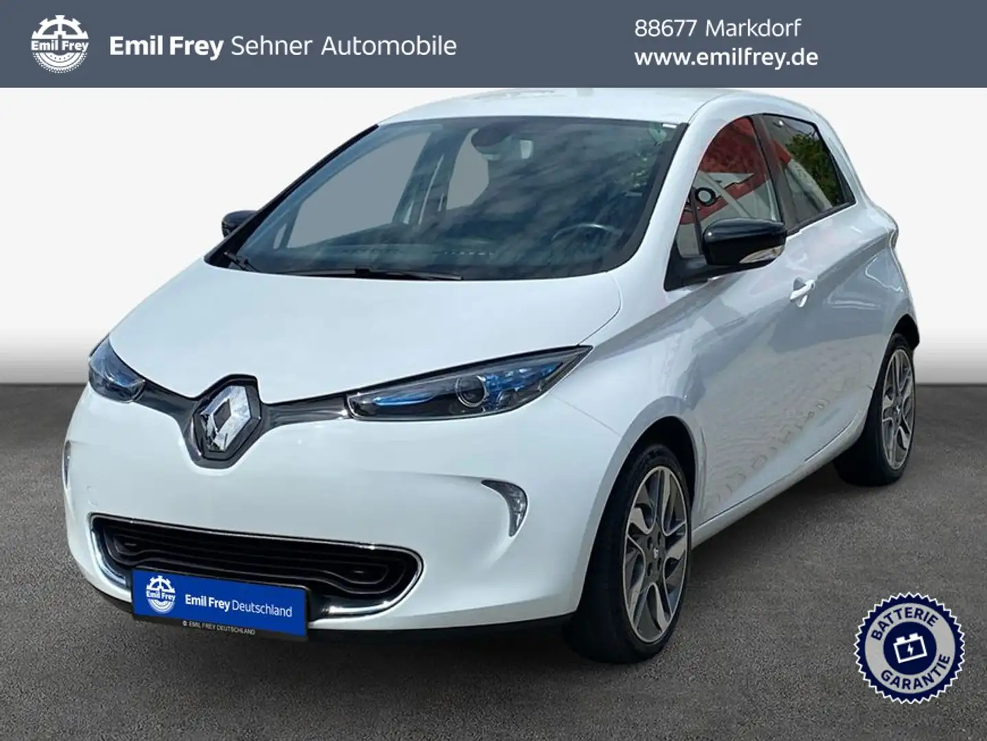 Renault ZOE (ohne Batterie) 41 kwh Intens Wit - 1