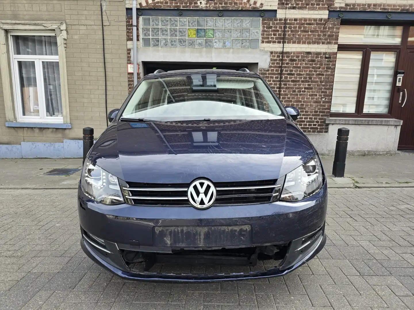 Volkswagen Sharan Sharan 2.0 TDI DSG BlueMotion Technology Highline Bleu - 2