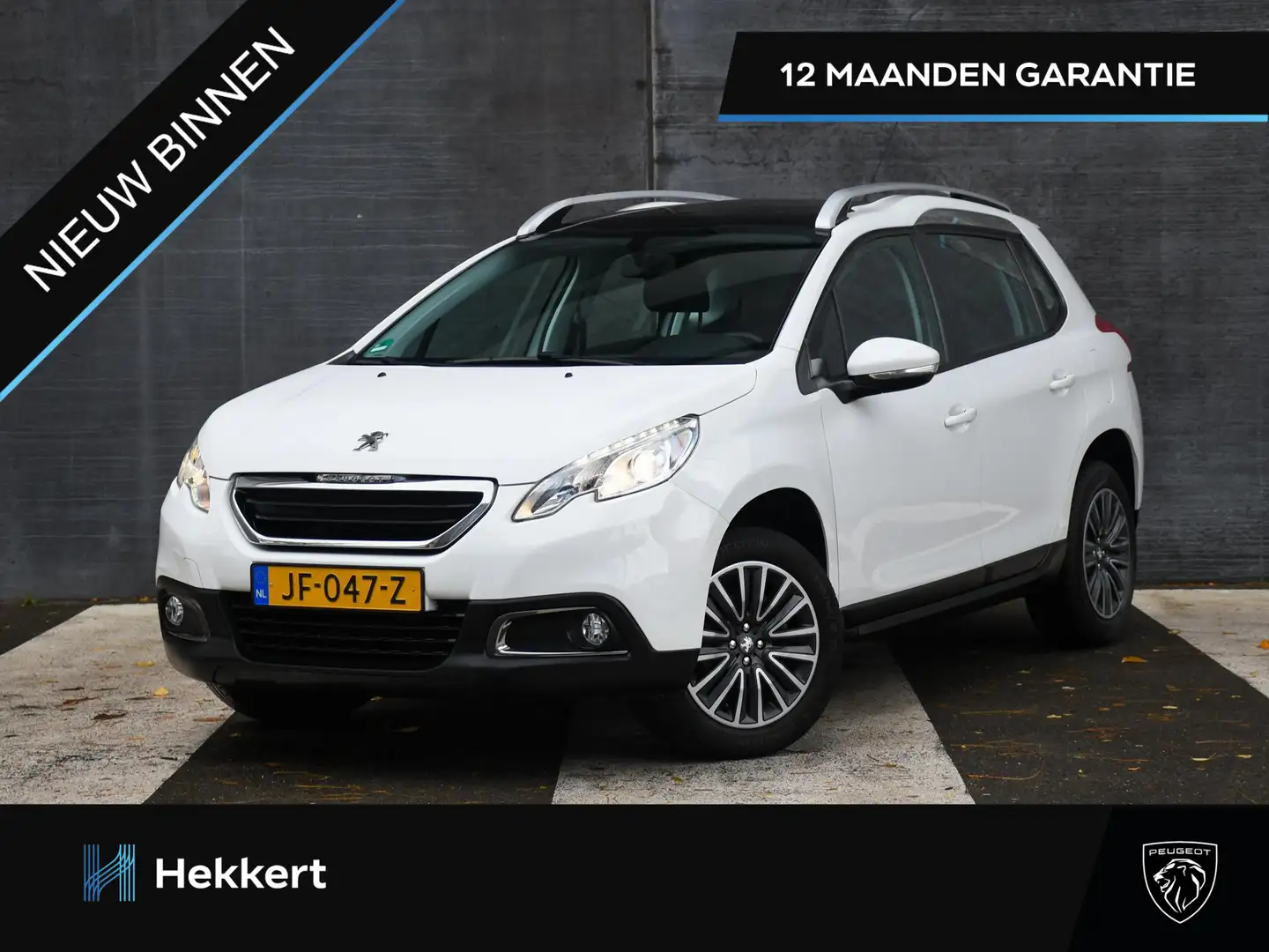Peugeot 2008 Active 1.2 PureTech 110pk PANO-DAK | CRUISE.C | PD Wit - 1