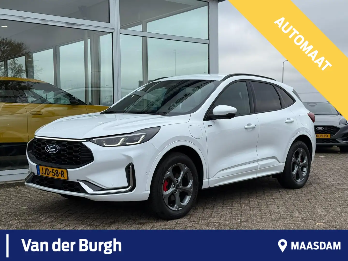 Ford Kuga ST-Line X 2.5 Plug-in Hybrid 243pk WinterPack - Te Blanc - 1