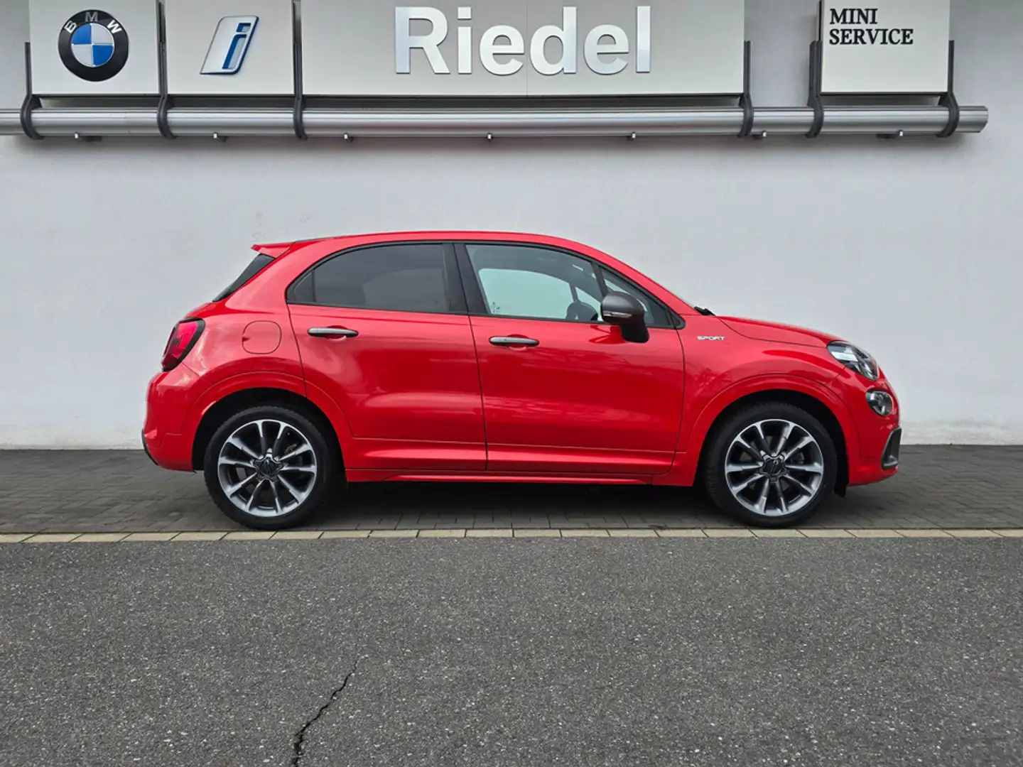 Fiat 500X 1.3 FireFly Turbo 110kW DCT SPORT Navi DSG Rouge - 2