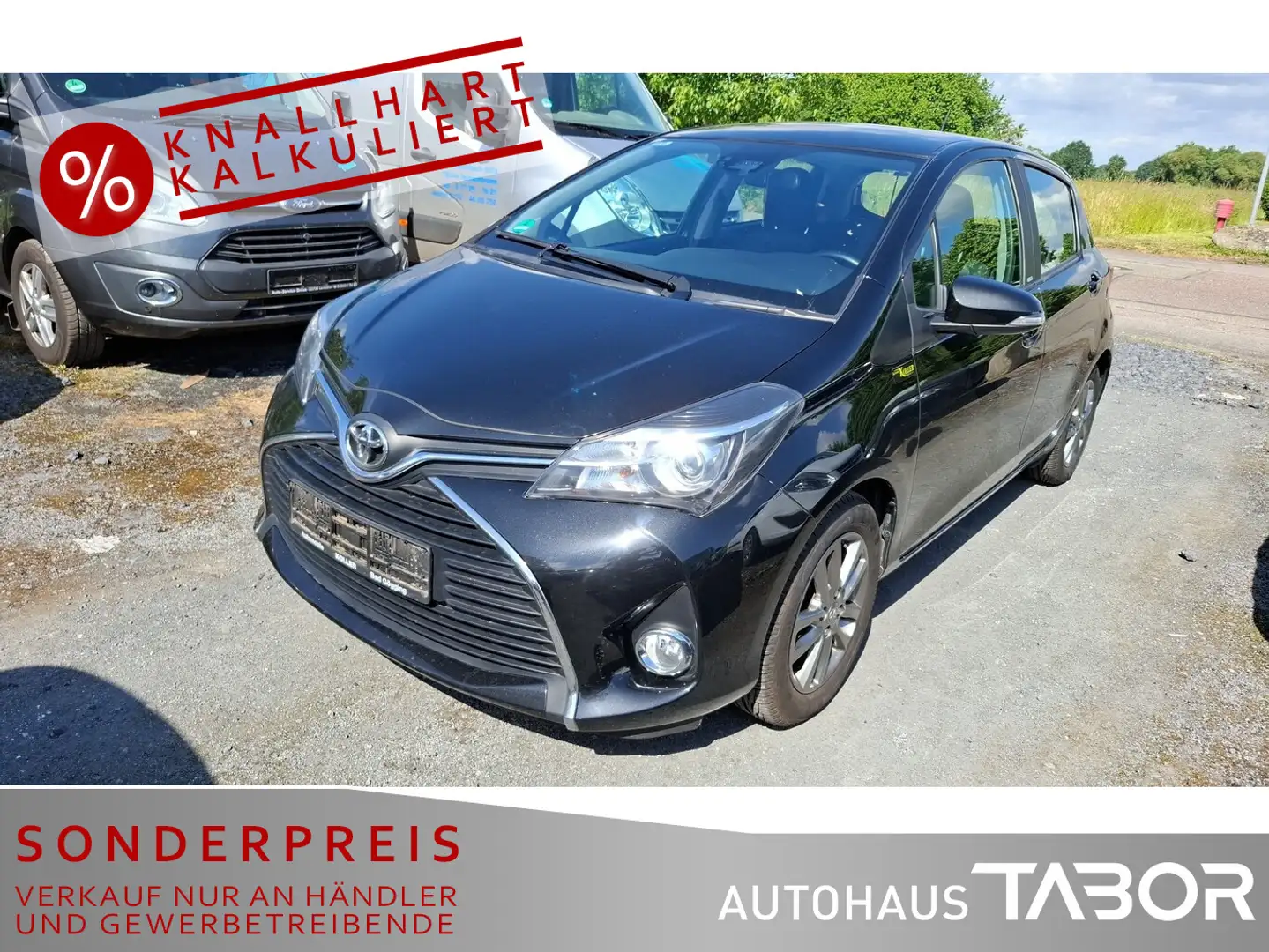 Toyota Yaris 1.3 Dual-VVTi Edition S Lane LM RFK Klima Schwarz - 1