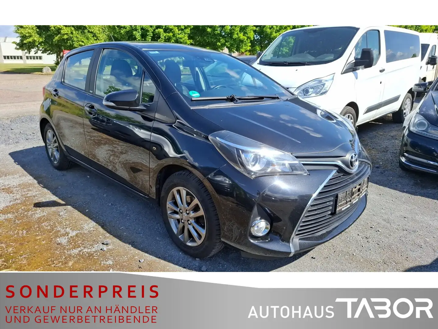 Toyota Yaris 1.3 Dual-VVTi Edition S Lane LM RFK Klima Schwarz - 2