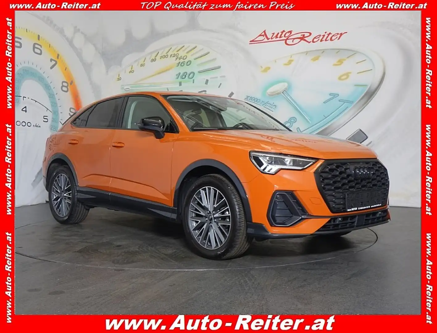Audi Q3 Sportback 35 TFSI S-tronic *LED, NAVI, VIRTUEL* Orange - 1