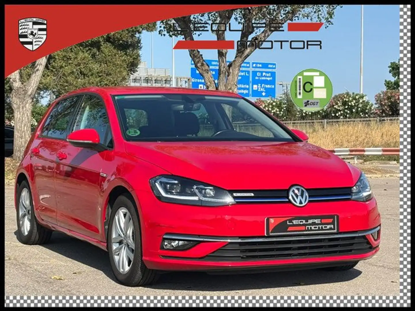 Volkswagen Golf 1.5 TSI Evo BM Advance 96kW Rojo - 1