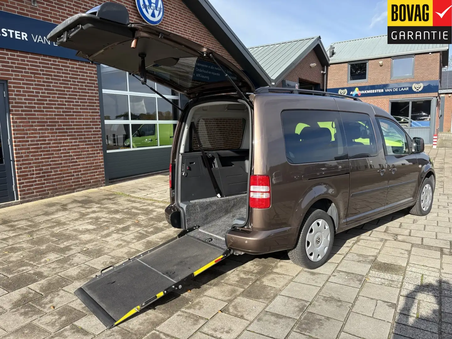 Volkswagen Caddy Maxi 1.2 TSI Comfortline 77kw Rolstoelauto BIERMA Brun - 1